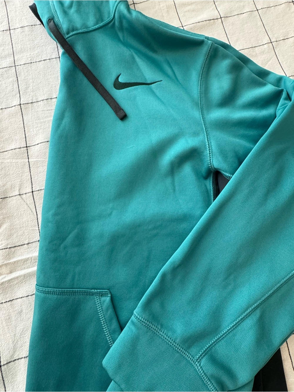 Nike Kids Teal/Black Hoodie Sweatshirt
